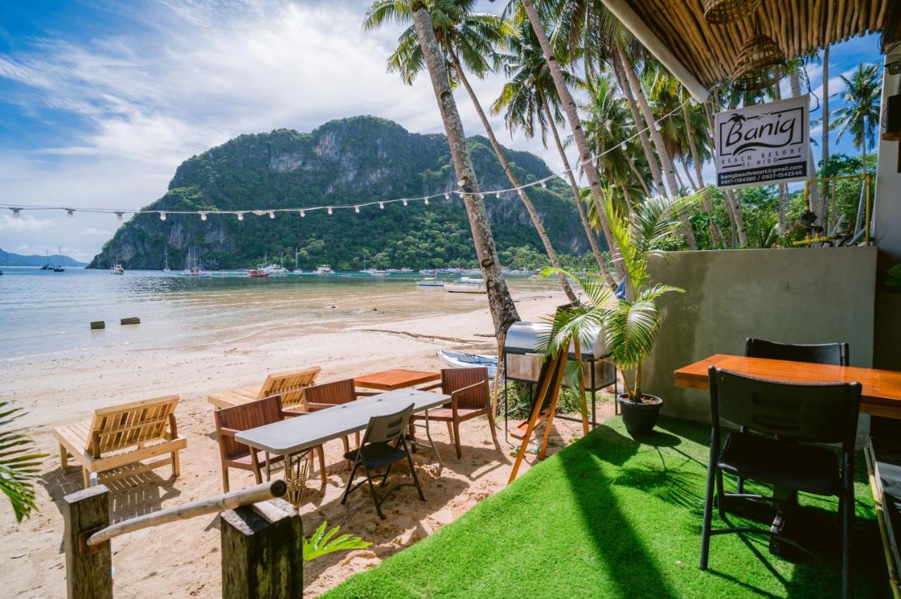 Banig Beach Resort El Nido Eksteriør billede